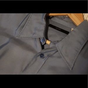 Gucci silk shirt size 15 32/33